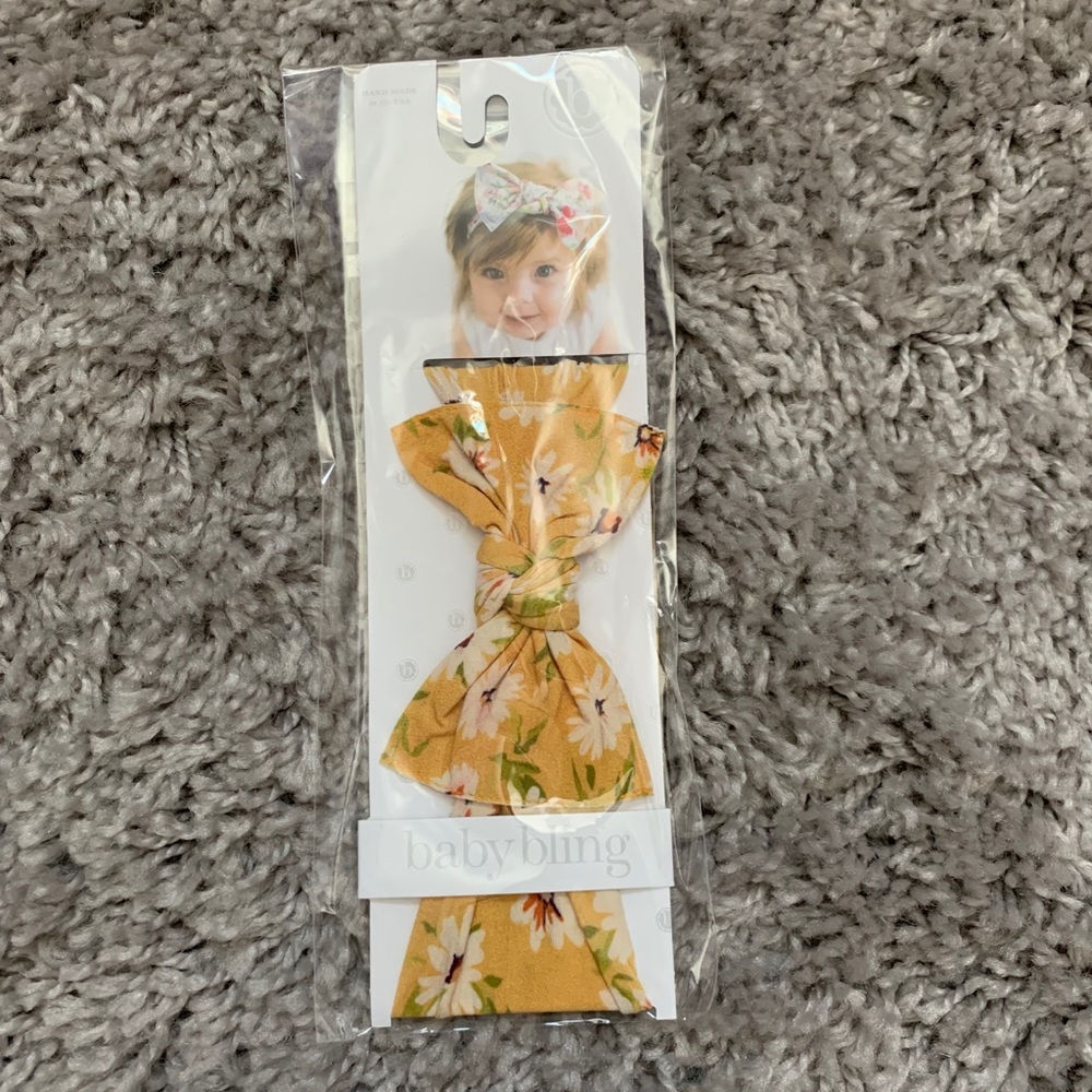 Baby bling bow